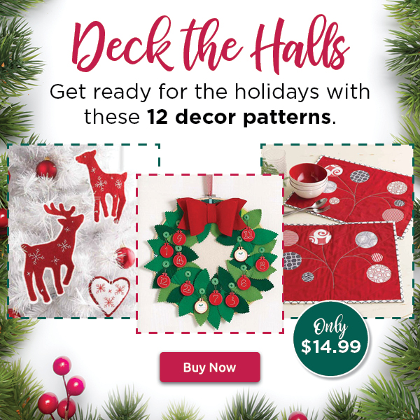 Christmas Dcor Sewing Pattern Collection - image