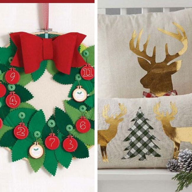 Christmas Dcor Sewing Pattern Collection 6 - image