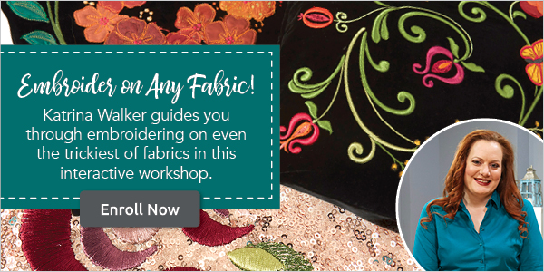 Embroidery Essentials: Fabric Focus - image