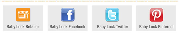 Baby Lock Get Connected - Social media