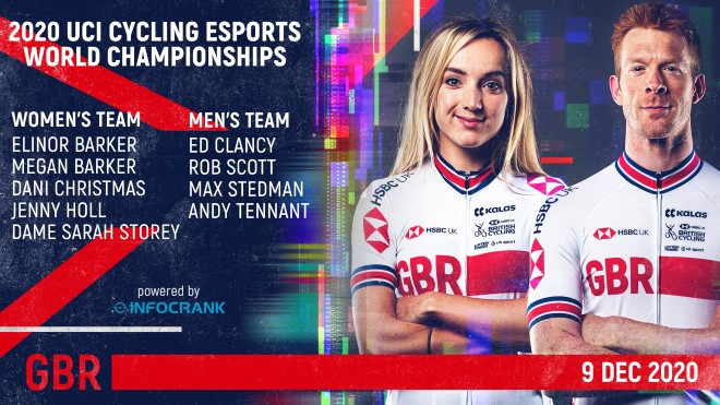 The Great Britain Cycling Team take on the (e)worlds