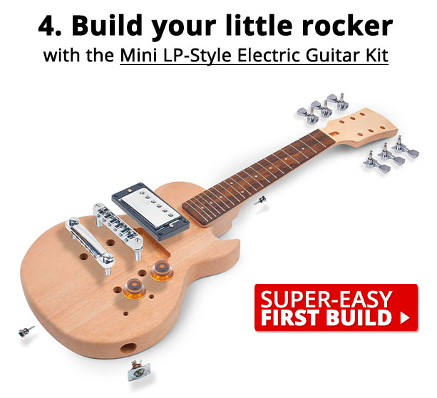 Mini LP-Style Electric Guitar Kit