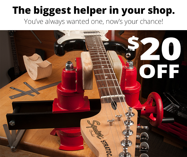 $20 OFF Guitar Repair Vise