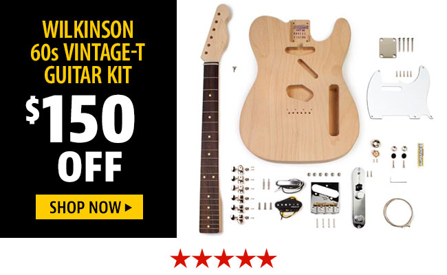 Wilkinson 60s Vintage-T Guitar Kit $150 Off