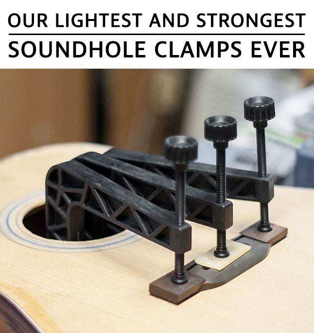 Lightweight Soundhole Clamps