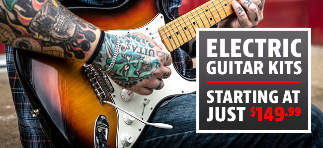 Electric Guitar Kit Sale!