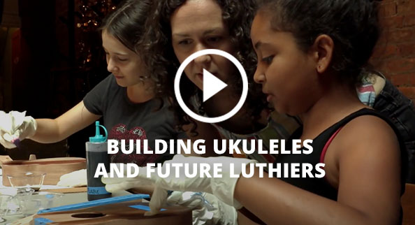 Building Ukuleles and Future Luthiers