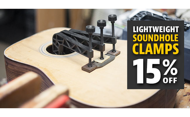 Soundhole Clamps 15% OFF