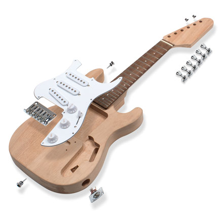 New! Mini S-Style Electric Guitar Kit