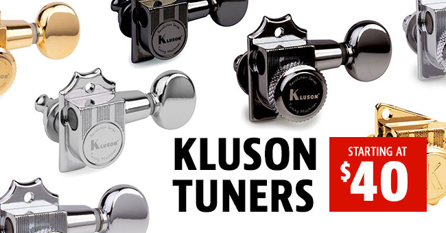 Kluson Tuners - starting at $40