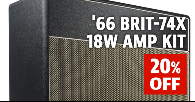 66 Brit-74X Amp Kit - 20% OFF