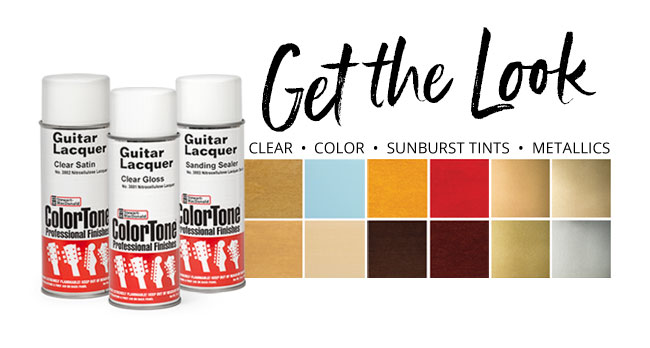 Get the Look with ColorTone Aerosol Lacquers