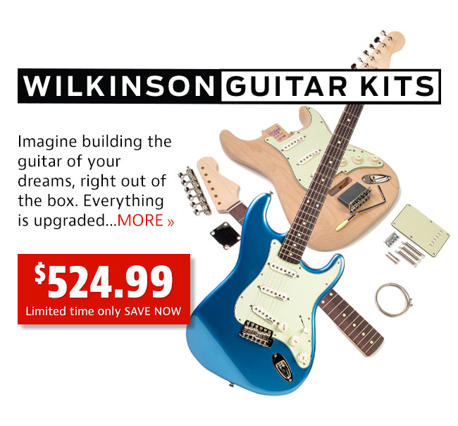 Only $524.99 | Wilkinson Electric Guitar Kits