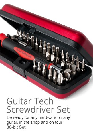 Guitar Tech Screwdriver Set