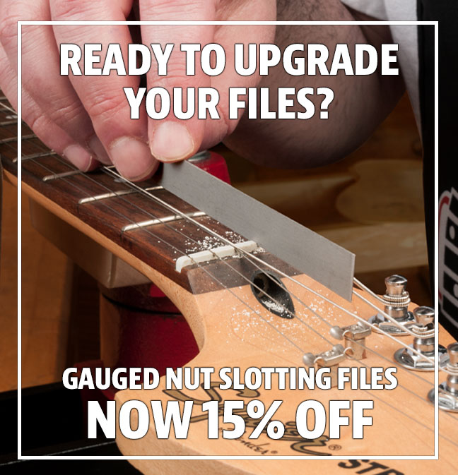 15% OFF Gauged Nut Slotting Files