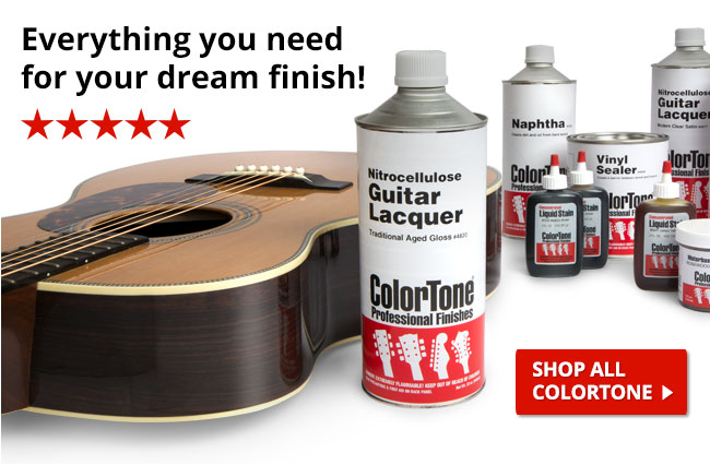 ColorTone Nitrocellulose Guitar Lacquer