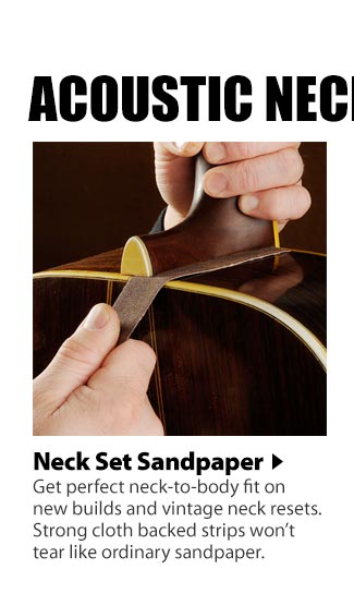 Neck Set Sandpaper