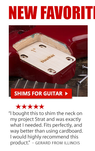 Neck Shims for Guitar