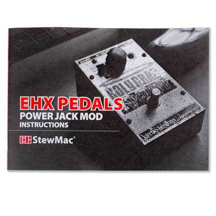 EHX Power Supply Pedal Mod