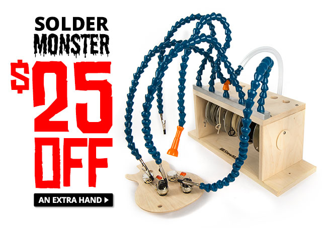 Solder Monster: $25 Off an extra hand