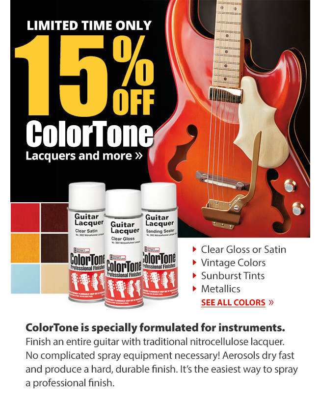 15% OFF ColorTone Lacquers + More