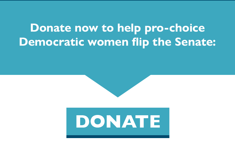 Donate now to help pro-choice Democratic women flip the Senate: