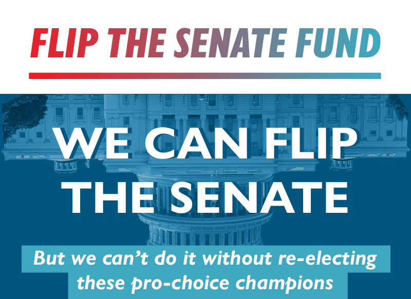 Flip the Senate Fund
We can flip the Senate next year, but we can't do it without re-electing these pro-choice champions.