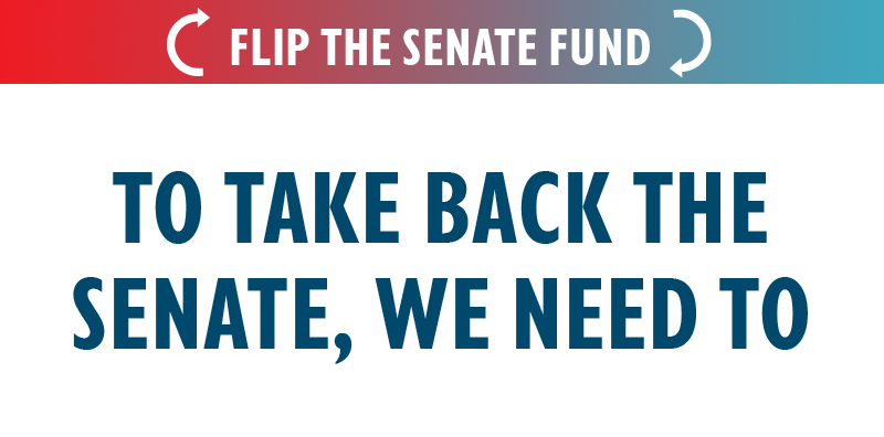 Flip the Senate Fund
To take back the Senate, we need to: