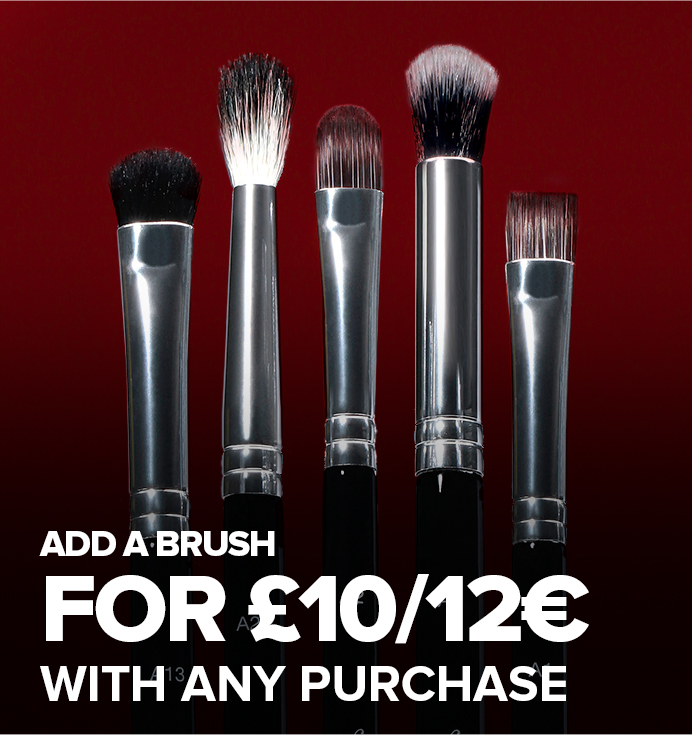 Add a brush for 10/12 with any purchase