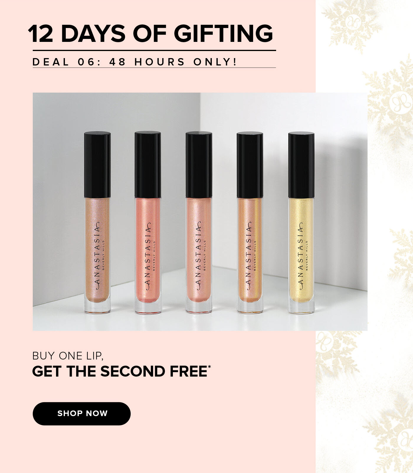 12 Days of Gifting - Deal 6: Buy One Lip, Get the Second Free
