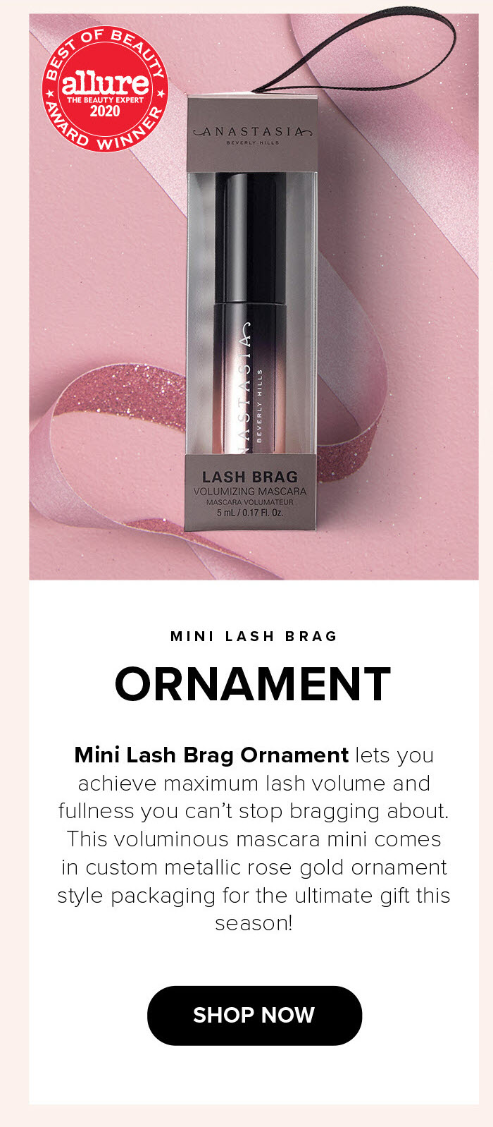 Mini Lash Brag Ornament - Shop Now