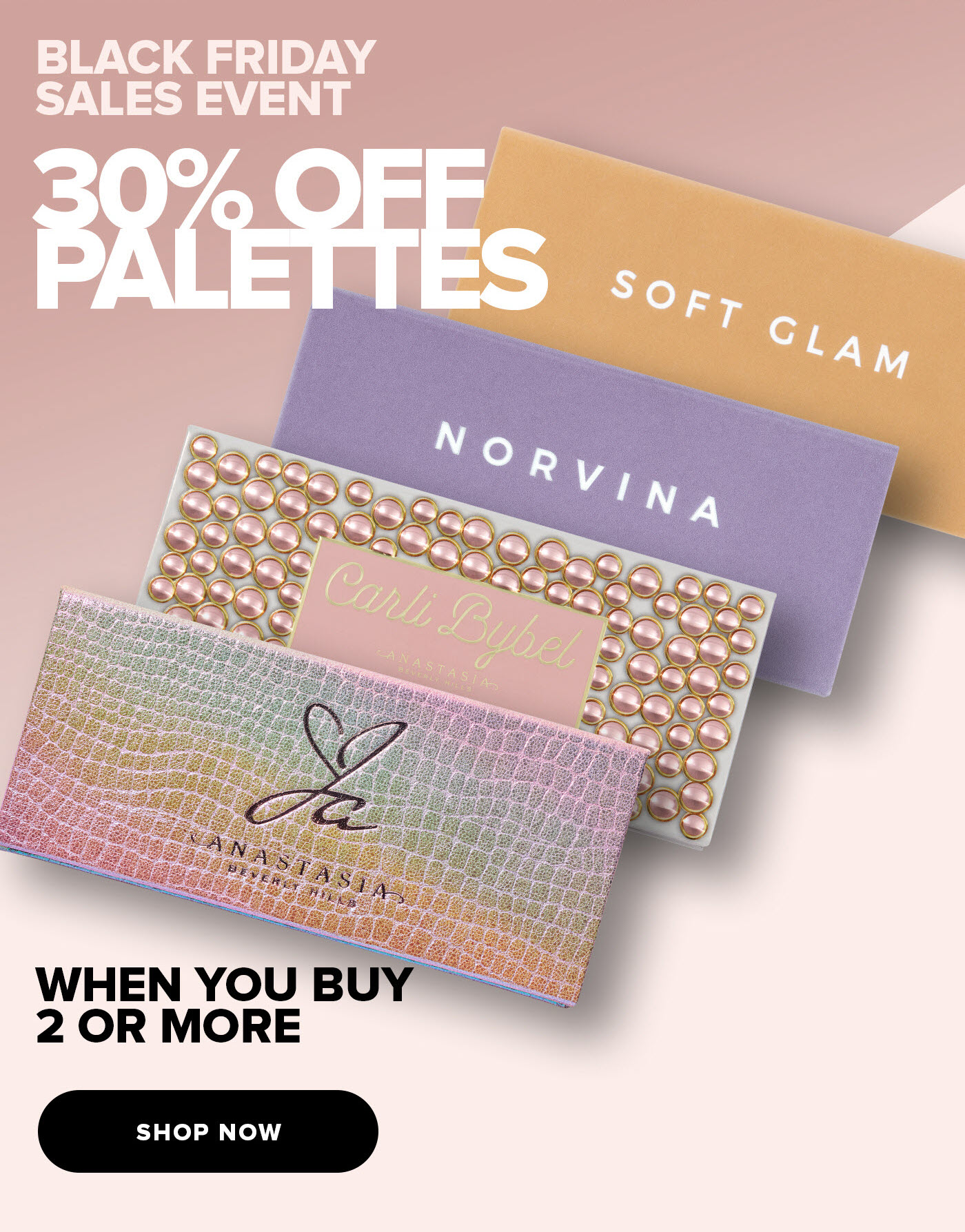 30% Off Palettes When You Buy 2 or More - Shop Now