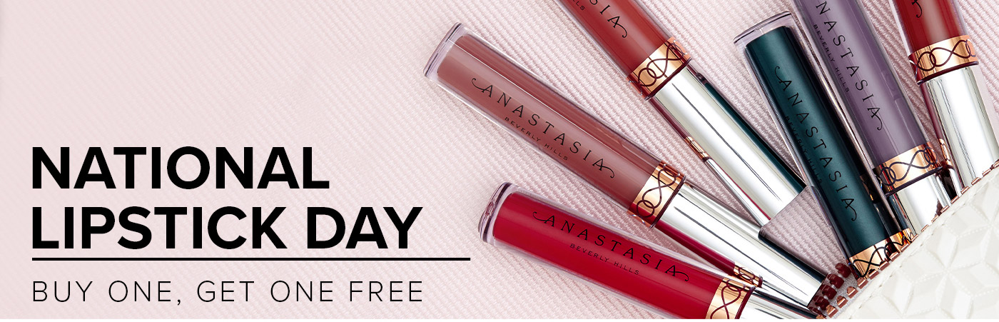 National Lipstick Day - Buy one, get one free.