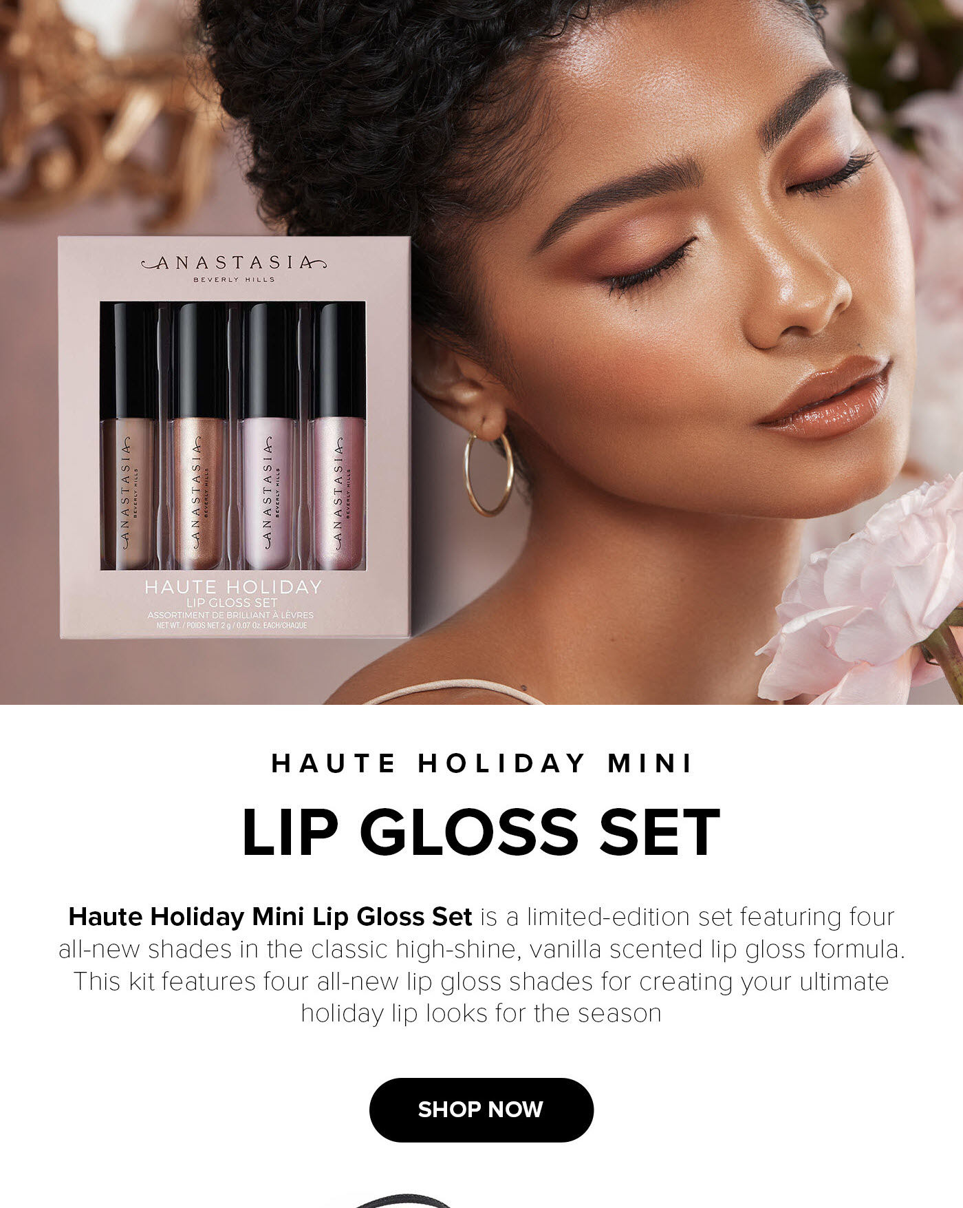 Haute Holiday Mini Lip Gloss Set - Shop Now