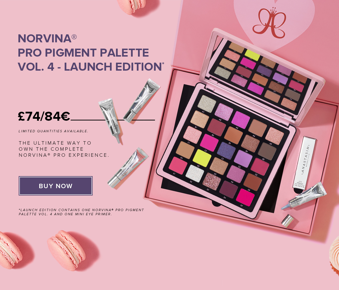 NORVINA PRO PIGMENT PALETTE VOL. 4 - LAUNCH EDITION - The ultimate way to own the complete Norvina Pro Experience. Buy Now.
