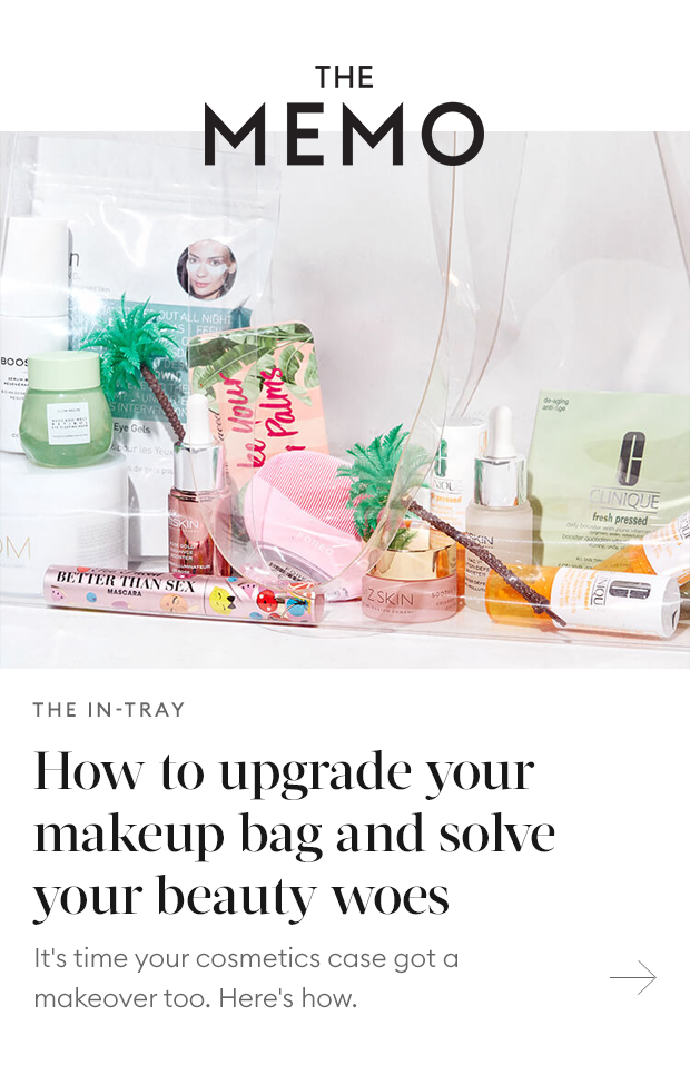 Memo. How to upgrade your makeup bag and solve your beauty woes.