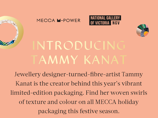 Introducing Tammy Kanat - the creator behind this year's vibrant limited-edition packaging.