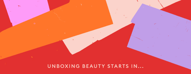 Unboxing beauty starts in...
