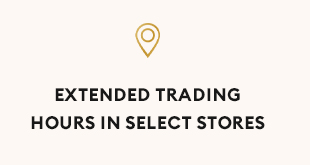 Extended trading hours in select stores 