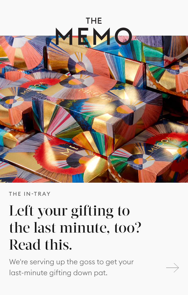 The Memo: Left your gifting to the last minute too? Read this.