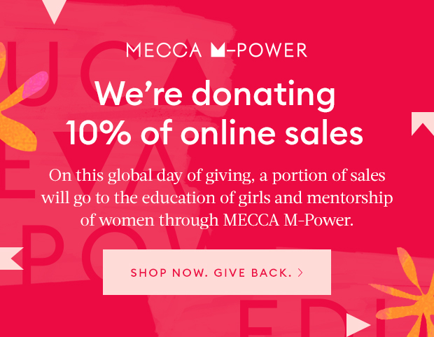 We're donating 10% of our online sales
