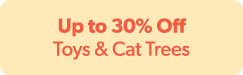 Up to 30% Off - Toys & Cat Trees