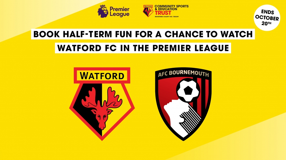 Book Now And Win Two Watford Tickets 
