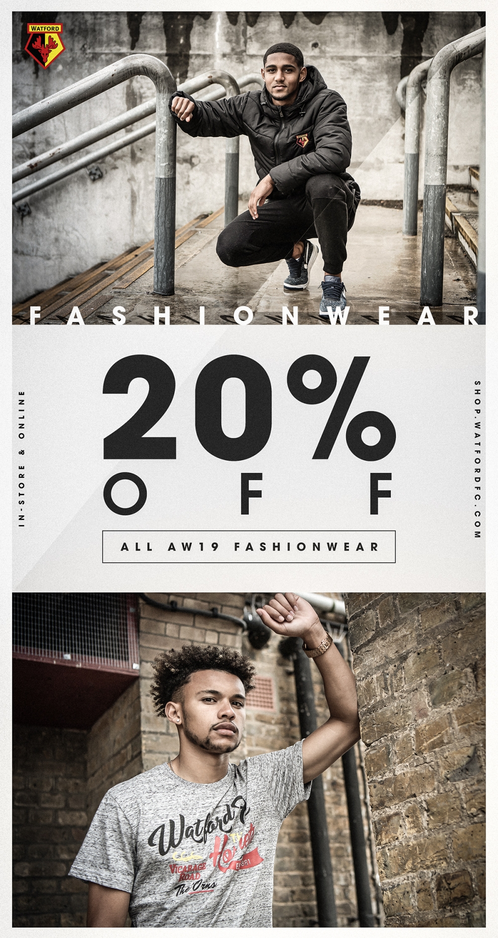 20% off all fashion-wear items 