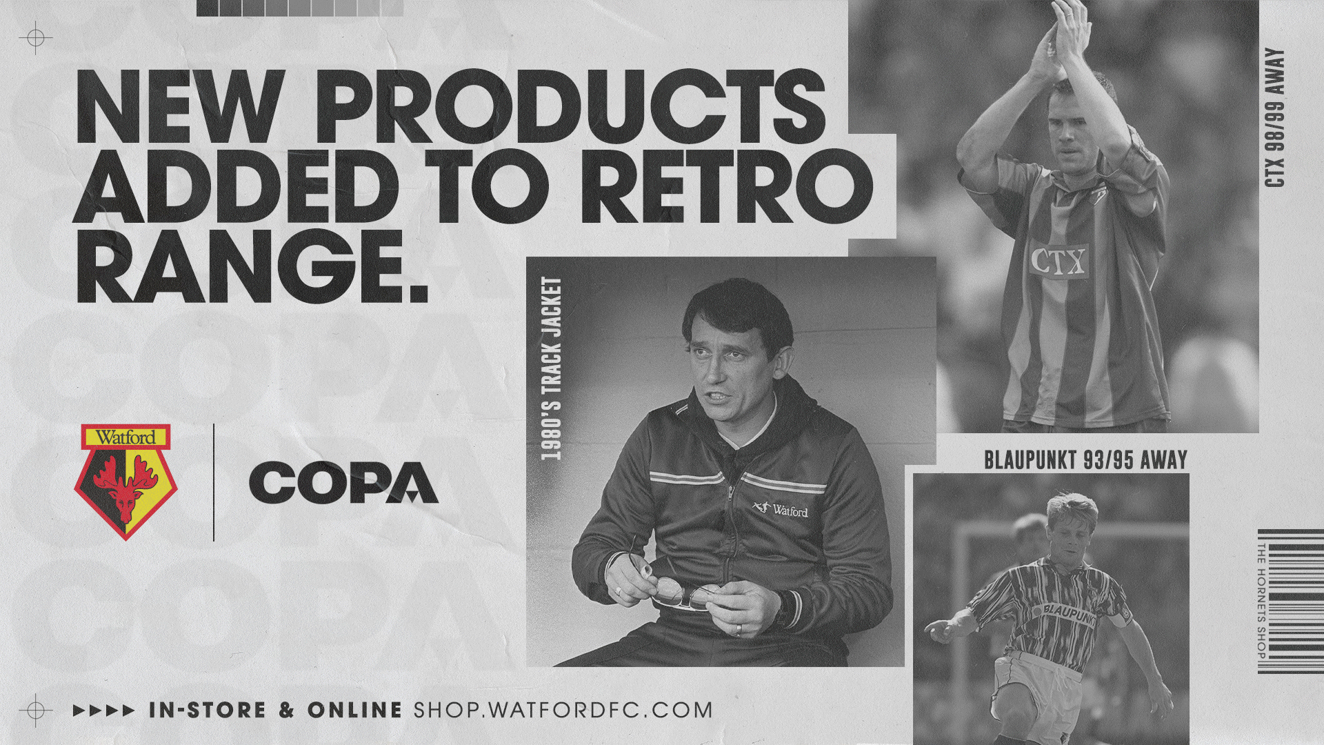 New products added to the retro range