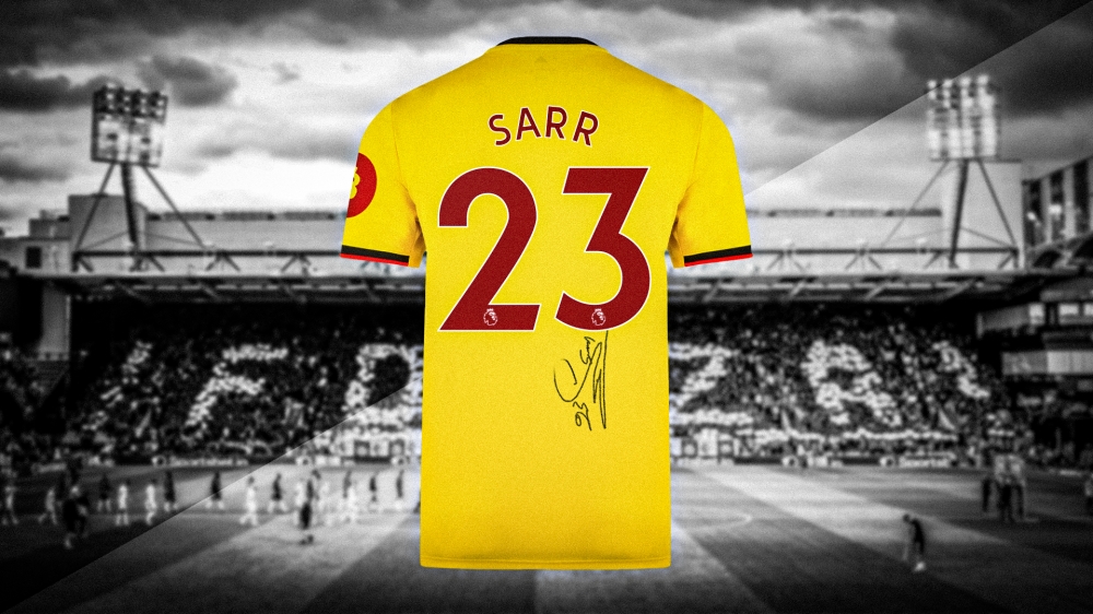 Signed Sarr Shirt Competition