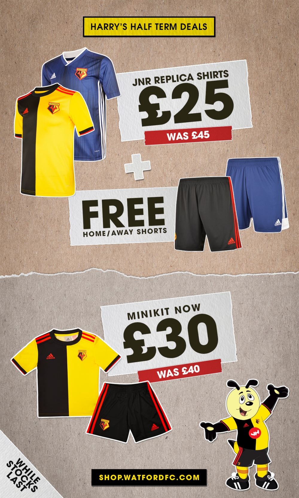 Reductions On All Junior Kit 