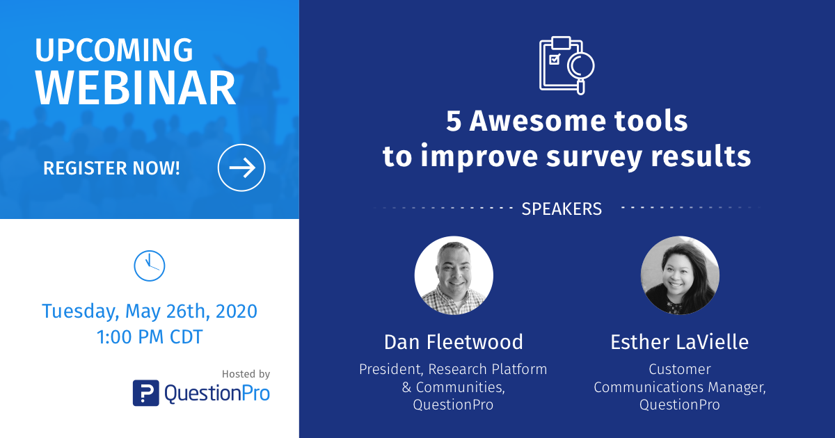 5 Awesome tools to improve survey results