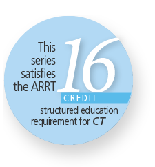 Satifies
 the ARRT 16 credit Structured Education requirement in CT