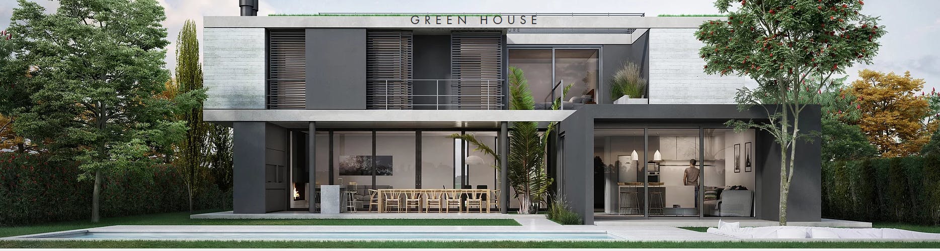Green House: La casa sostenible con Dekton y Silestone